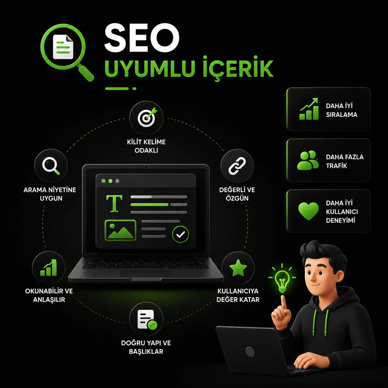 SEO Uyumlu İçerik (Makale) Nasıl Yazılır?